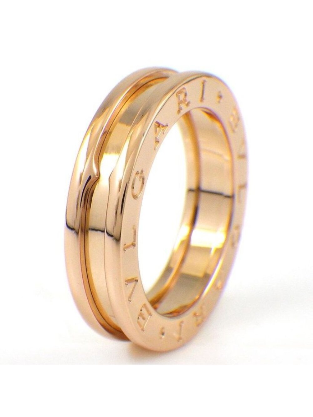 Bvlgari Ring B.zero1 Band XS 18k Pink Gold